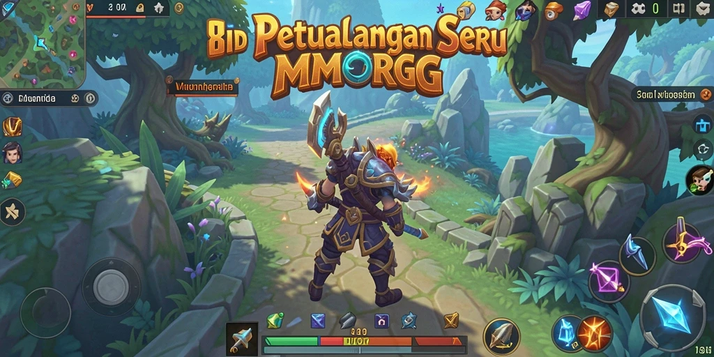 Tangkapan layar gameplay 8ID menampilkan pertarungan seru dan eksplorasi mendalam.