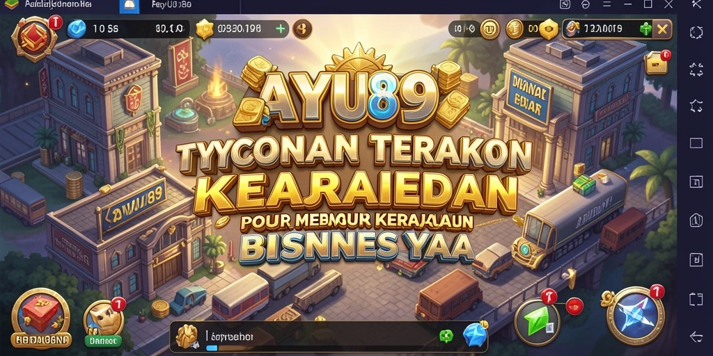 Gameplay Tycoon yang menarik dan penuh tantangan di AYU89.