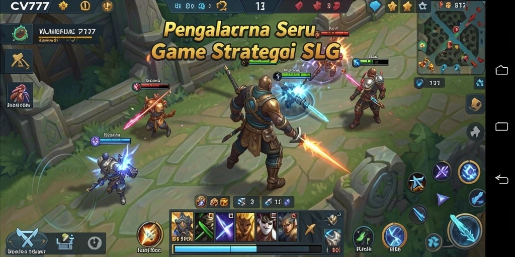 Tangkapan layar gameplay CV777 menunjukkan aksi pertarungan yang mendebarkan.