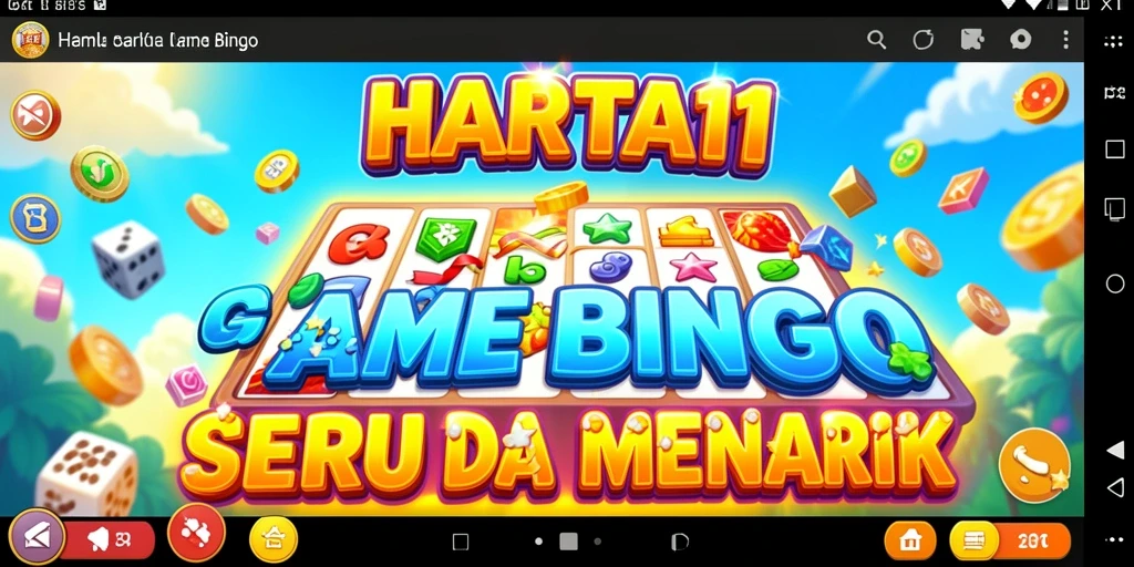 Gambaran gameplay HARTA11 yang seru dengan interaksi pemain Bingo.