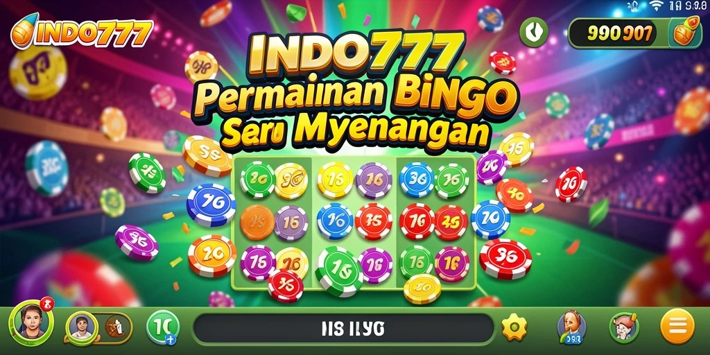 Tampilan gameplay menarik dari aplikasi Bingo INDO777.