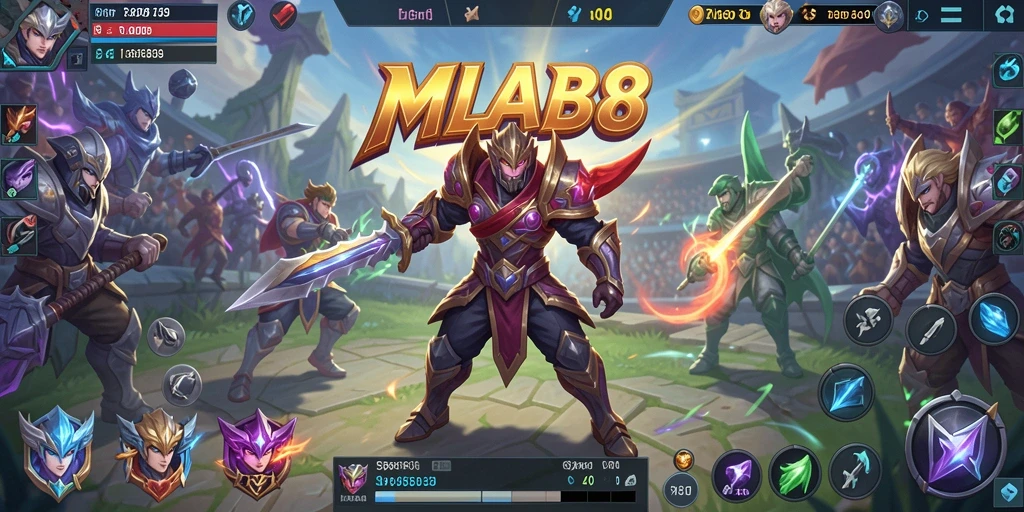 Tampilan gameplay menarik dari aplikasi Sportsbook MLBB8.