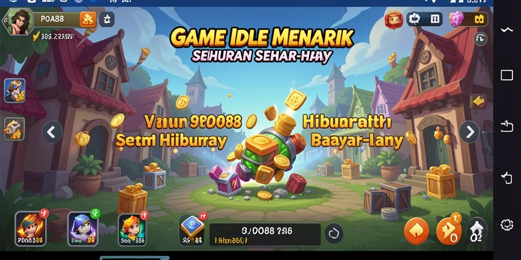 Tampilan gameplay POA88 yang menarik dan menyenangkan.