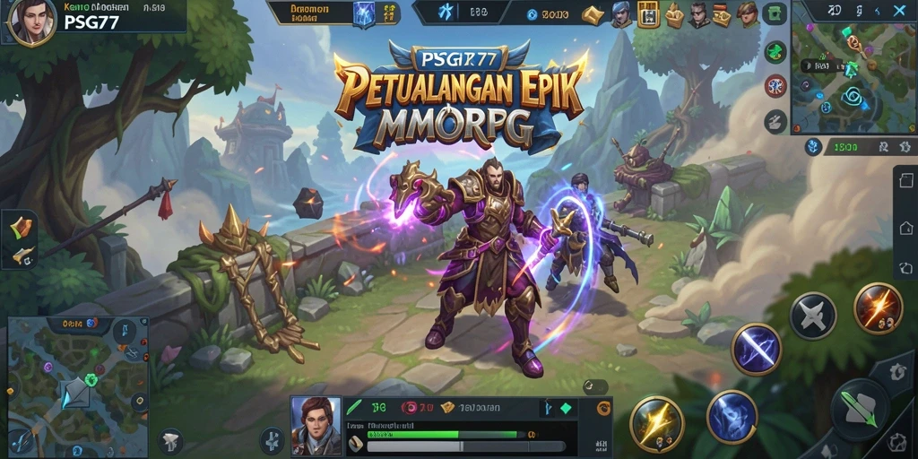 Gameplay seru dalam dunia fantasi PSG77.